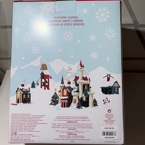 Disney Mickey & Minnie Mouse Advent Calendar - Disney store - Picture 5 of 6
